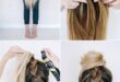 15 Easy Step by Step Hairstyle Tutorials
