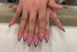 21 Hot Pink And Black Nail Designs That Are Truly Amazing