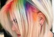 Rainbow hair: 35 ideas and tutorials for a style full of personality