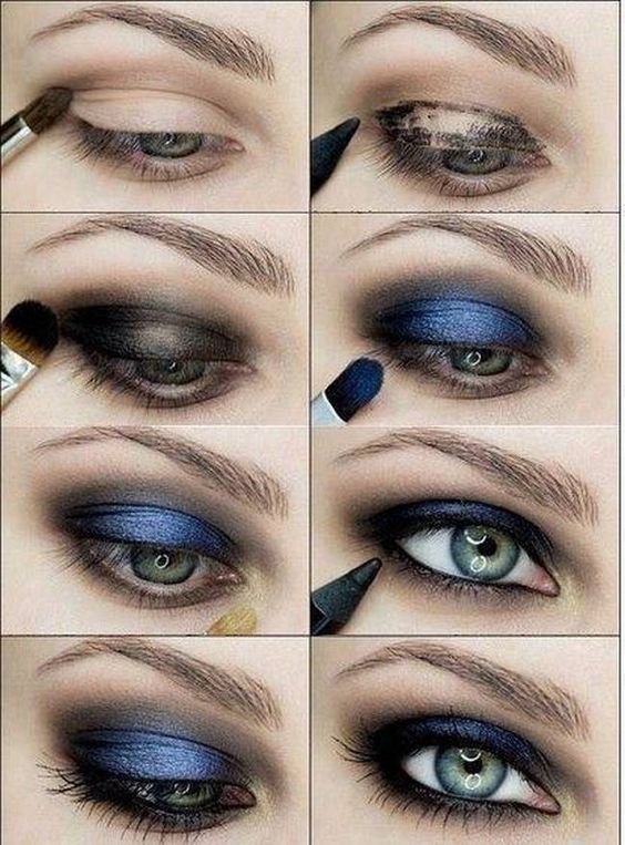 Step By Step Smokey Eye Makeup Tutorials