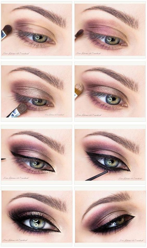 Step By Step Smokey Eye Makeup Tutorials