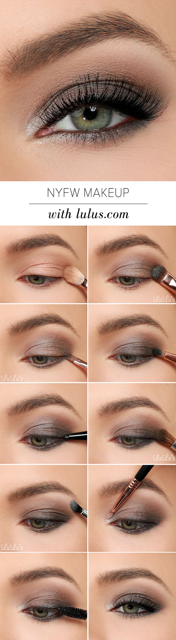 Step By Step Smokey Eye Makeup Tutorials