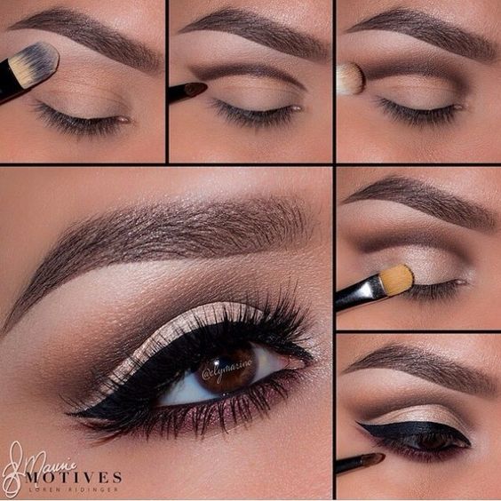 Step By Step Smokey Eye Makeup Tutorials