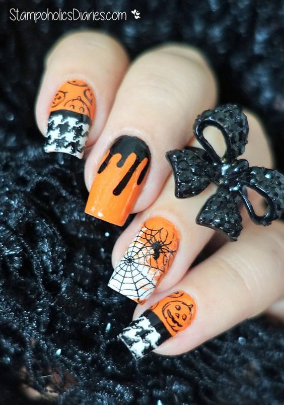 Nail Art Ideas For Halloween Designs