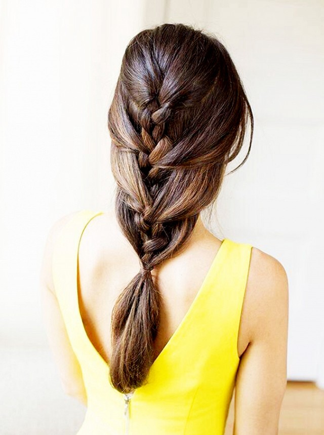 Layered french braids