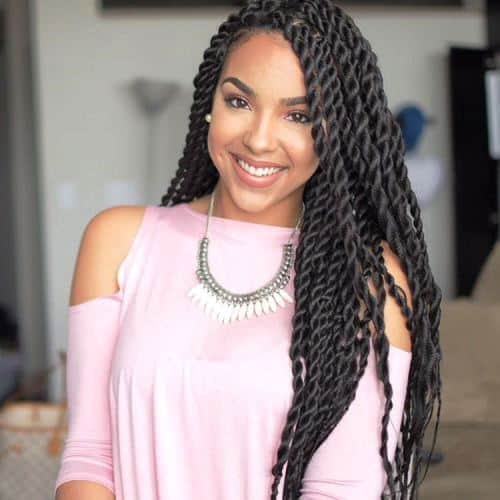 Marley Twists for Long Hair