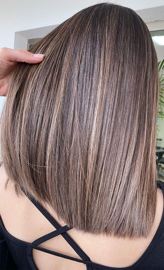 hair colors light brown hair color, ash brown hair,  hair color summer #haircolor #brownhair #hairstyles best hair colors, balayage hair, ombre hair colors, blonde hair, hair color younger, hair color ideas, hair color with highlights, medium brown hair