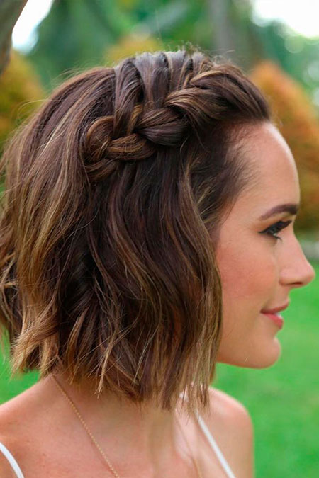 Cute and Easy Hairtyles for Short Hair, Hairtyles Hair Easy Braided