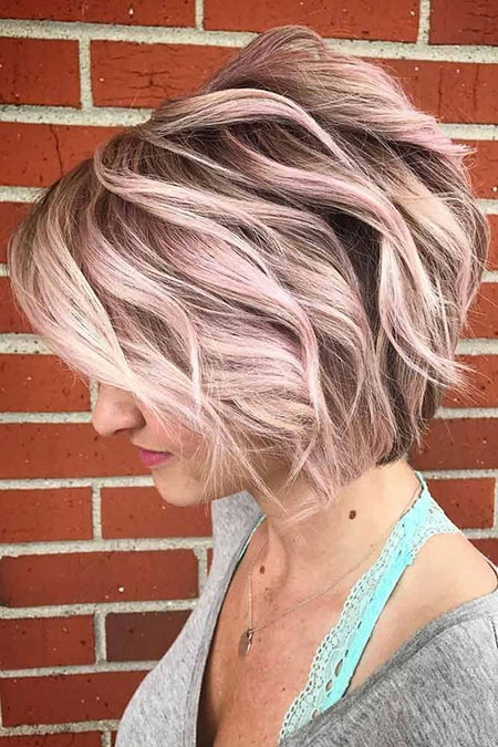 Layered Hair, Balayage Blonde Short Hairtyles