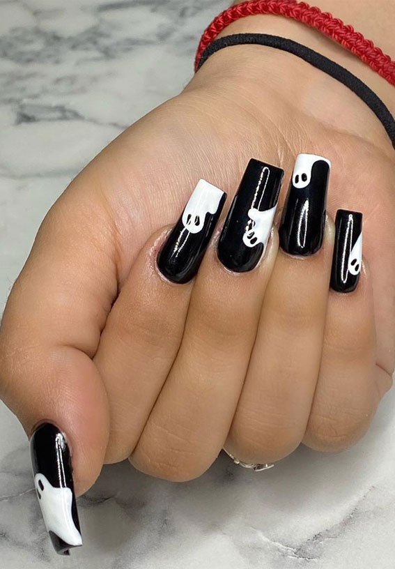 halloween nails, halloween nail art, halloween nail designs 2020