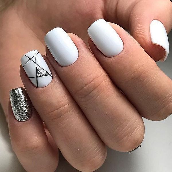 Contrasting Criss-Cross Mani