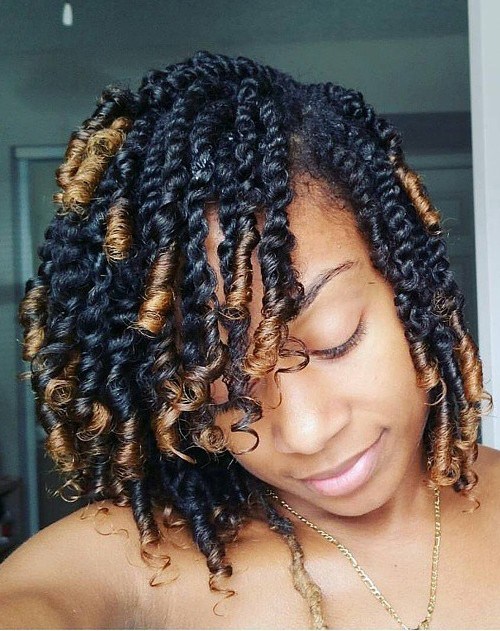 Two-tone Kinky Locks