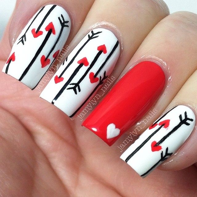 Easy manicure ideas for valentine simple beauty new home nail designs 15