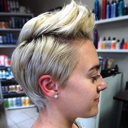 Swept Back Pixie