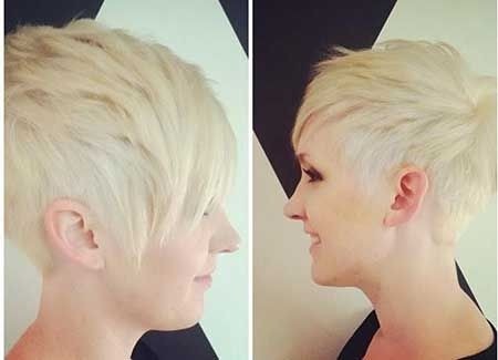 Layered Pixie Haircut for Blond Hair