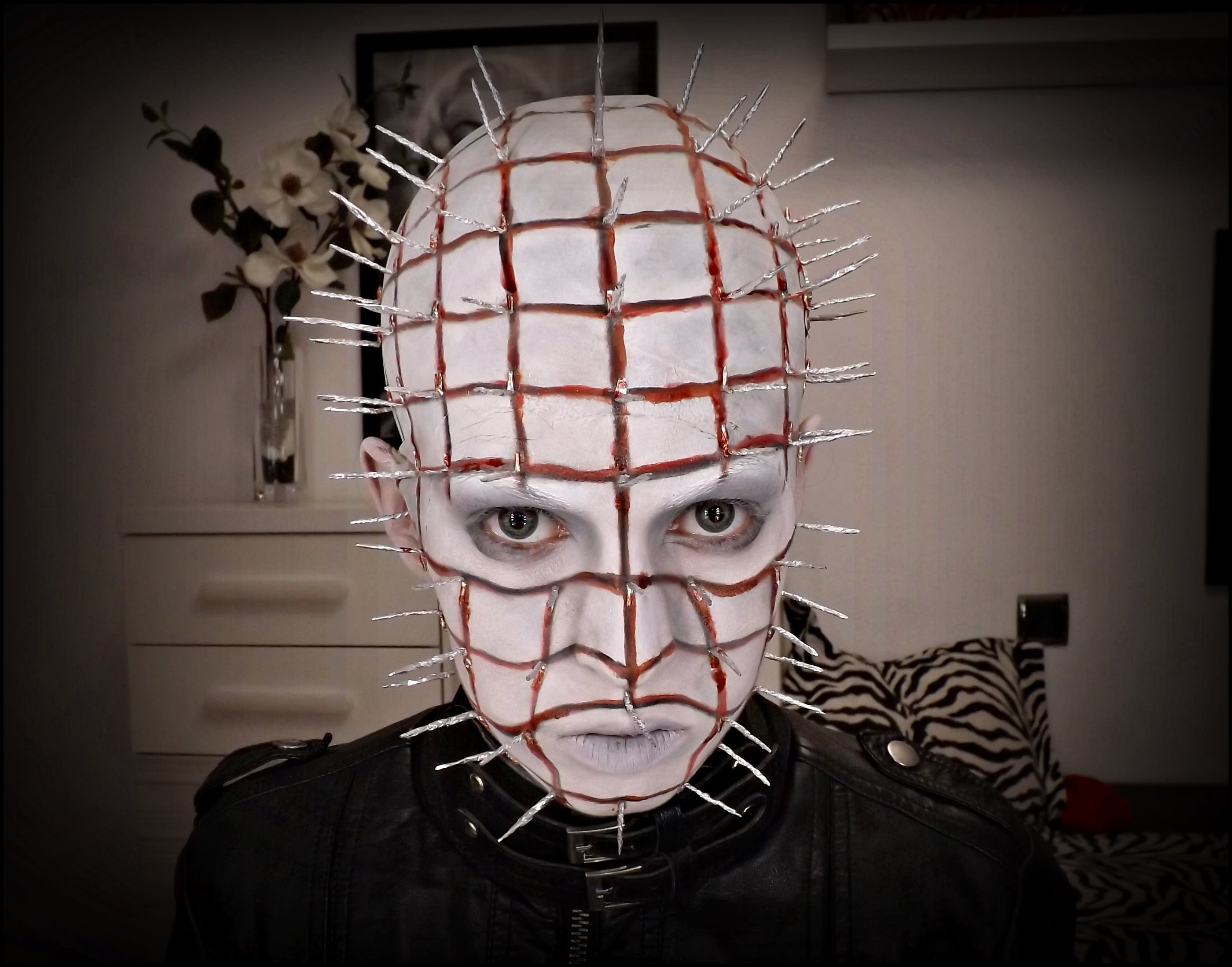 pinehead makeup