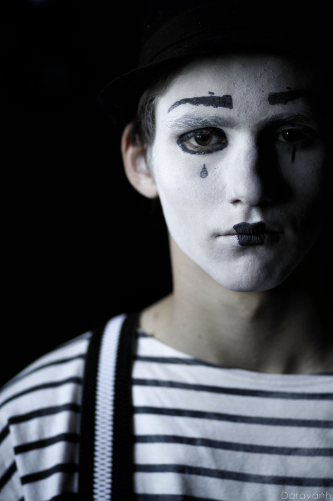 mime makeup