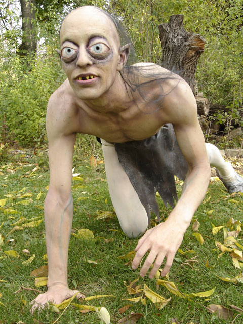 Gollum Makeup Halloween