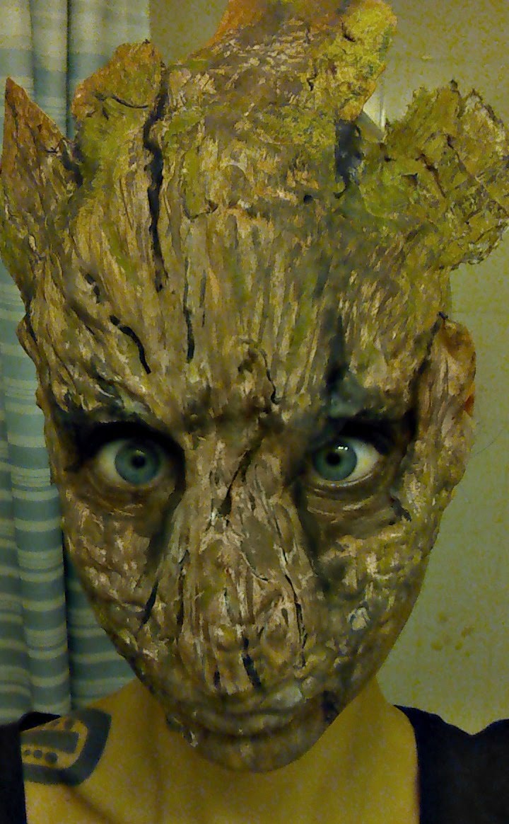 Groot Halloween Makeup