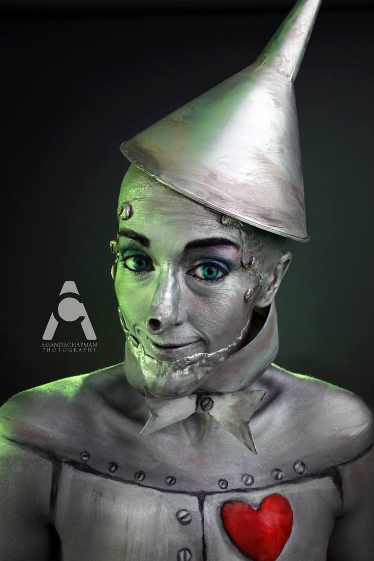 Tin Man Makeup