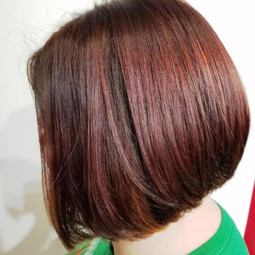 Hot Colored Bob