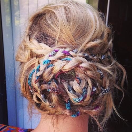 Braided Bun Hairstyle