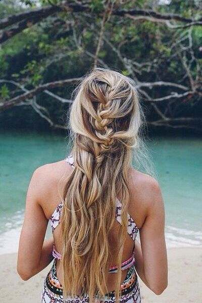 Braided Half Updo