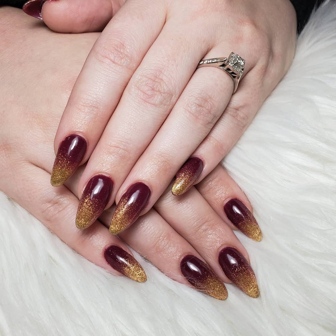 fall ombre nails (3)