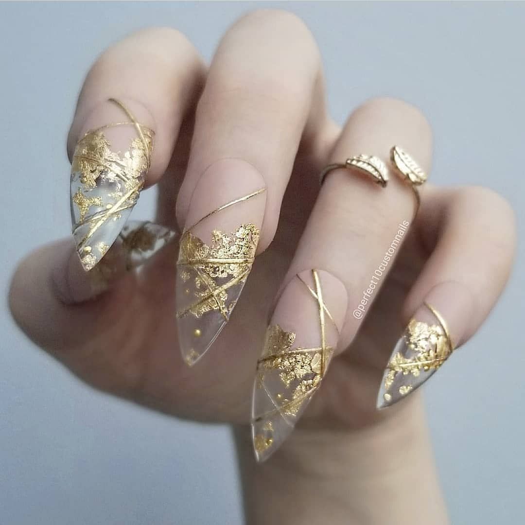 transparent nails (8)
