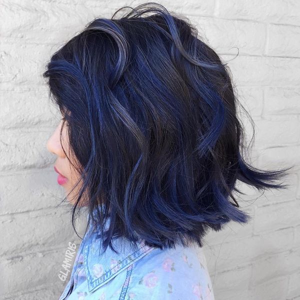 How to get blue black hair? 3