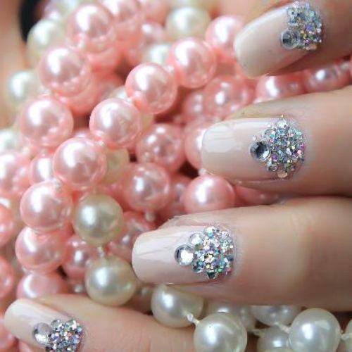 bejeweled nails