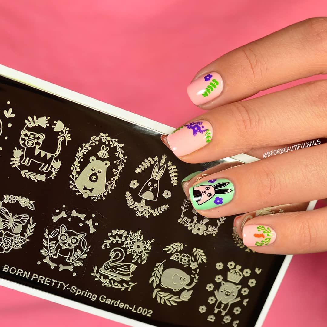 Cartoon Inspired Amazing DIY Nail Art