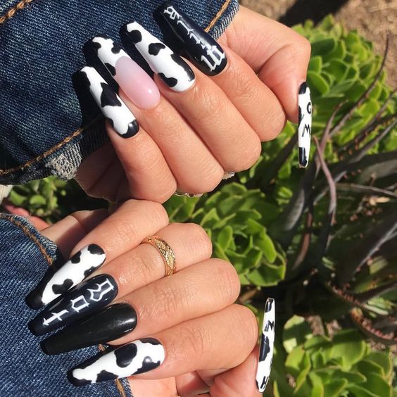 Super Cool Longs Nail Art Design