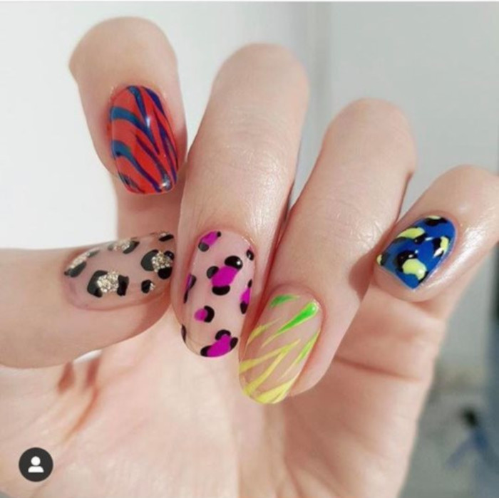 7 Easy Nail Designs That Feel Like Summer animal print nails