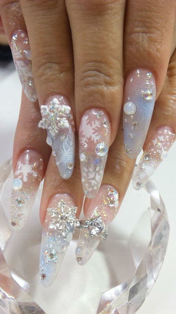 wedding nail designs 36
