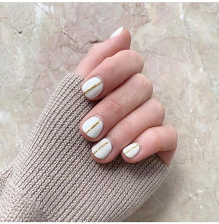 Classy Nail Art For Short Nails