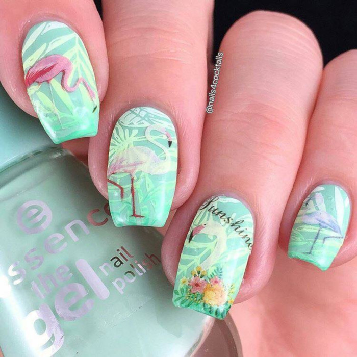 Fun Vacation Themed Nail Ideas