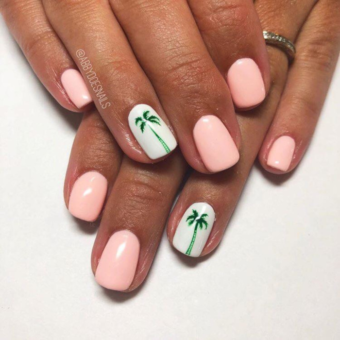 Fun Vacation Themed Nail Ideas 