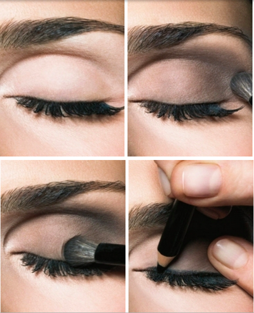 Smokey eyes makeup step by step with pictures 