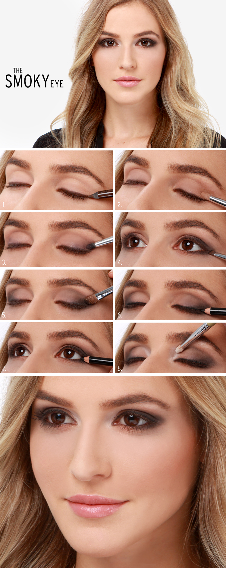 Fall smokey eye tutorial