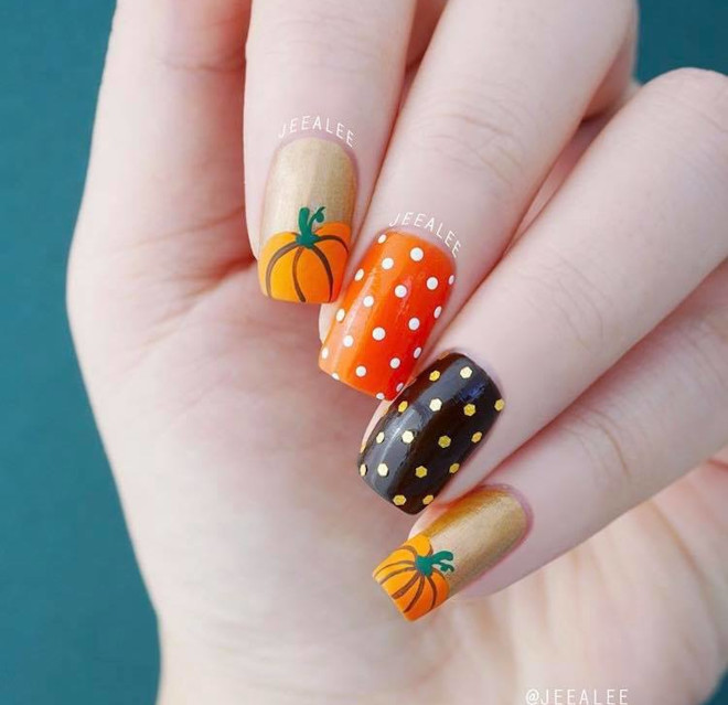 thanksgiving nails