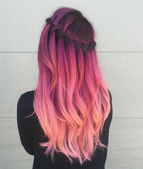 How To Pull Off Colorful Hair At Home