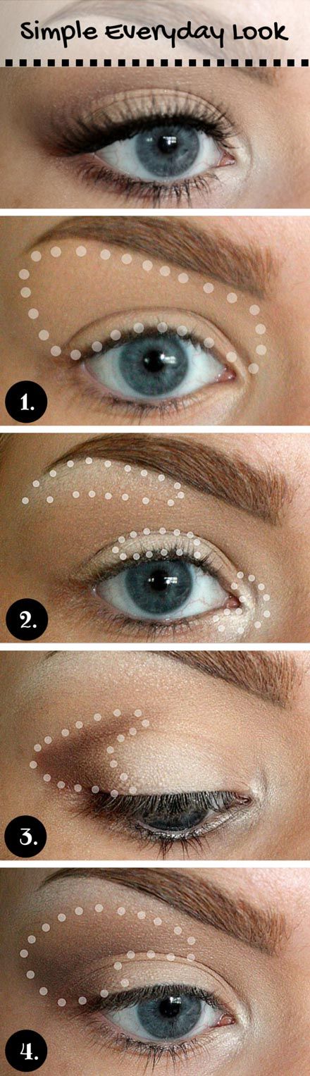 Как сделать макияж для голубых глаз - простые уроки и идеи макияжа