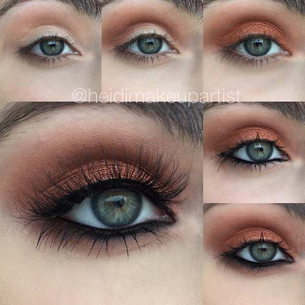 Makeup for Green Eyes - green eyes makeup tutorials