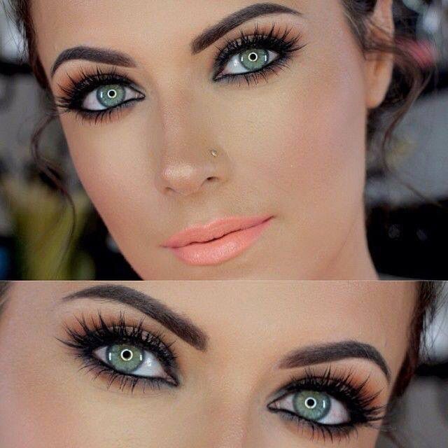 Makeup for Green Eyes - green eyes makeup tutorials