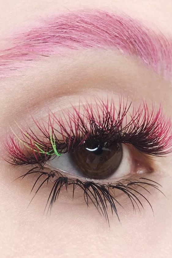 Rainbow Eyelash Extensions Are the Beauty Trend You Didn’t Know You Wanted