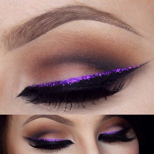 How to Wear Liquid Glitter Eyeliner