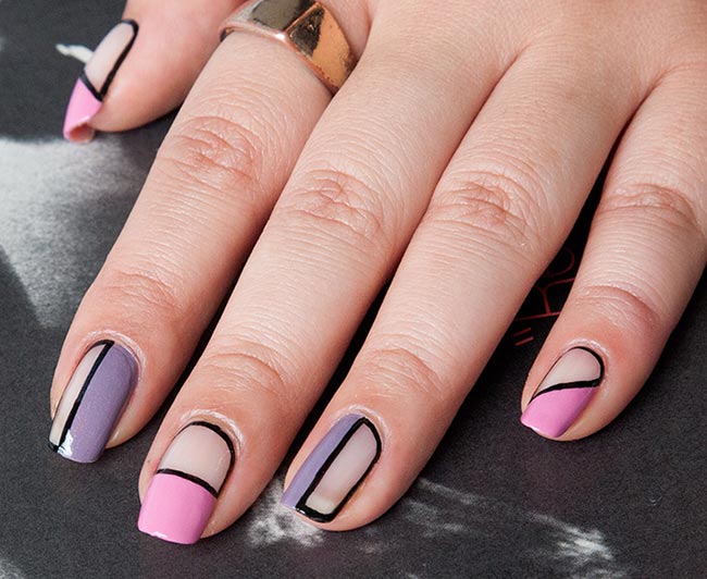 Negative Space Nail Art Ideas Trendy for 2015