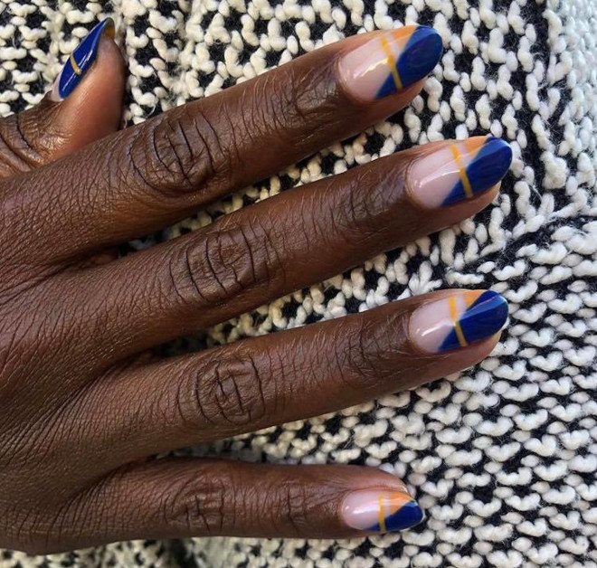 minimalist nail designs for fall