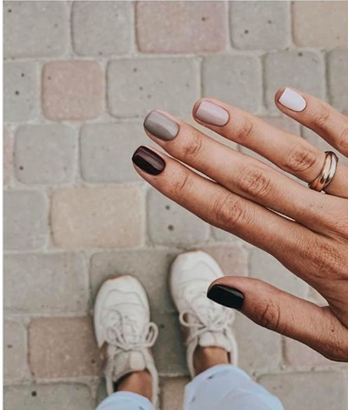 tonal nail art trend